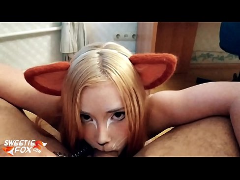 ❤️ Кіцуне ковтає член і кончить в рот ️ Порно vk на порно uk.serviporno.ru